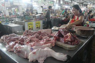 Thừa Thiên-Huế: Thiếu 25% nguồn thịt lợn cung ứng cho thị trường vào dịp tết
