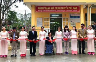 Ra mắt nhà trung chuyển dành cho người khuyết tật đầu tiên tại miền Trung