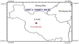 Động đất ở huyện miền núi A Lưới