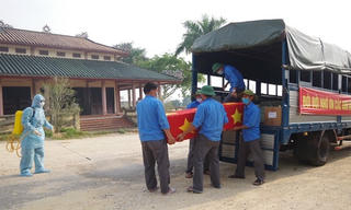 Đưa 15 hài cốt liệt sĩ quân tình nguyện và chuyên gia hi sinh tại Lào về nước