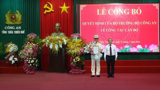 Thừa Thiên- Huế có tân Giám đốc Công an tỉnh