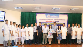 Thực hiện thành công kỹ thuật ghép tế bào gốc tạo máu tự thân cho bệnh nhân bị ung thư ác tính