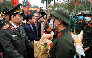 Hơn 1.450 tân binh Thừa Thiên Huế lên đường nhập ngũ