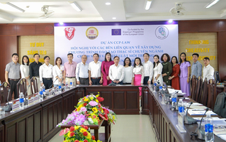 Liên kết đào tạo thạc sĩ chuyên ngành chính sách và pháp luật môi trường