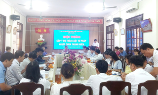 Hội thảo góp ý dự thảo Luật Tư pháp người chưa thành niên