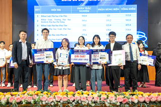 Trường Đại học Luật Hà Nội giành giải Nhất cuộc thi Tài năng nghề Luật
