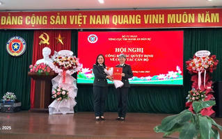Biệt phái Phó Giám đốc Sở Tư pháp đến công tác tại Cục Thi hành án Dân sự thành phố Huế