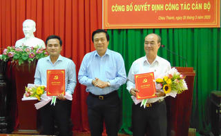 Huyện Châu Thành (Long An) có tân Bí thư Huyện ủy