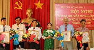 Đồng Tháp biểu dương 134 tập thể, cá nhân, học tập làm theo gương Bác