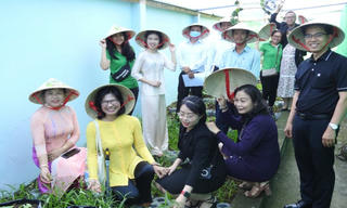 Khởi động dự án Vườn ươm tại trường mầm non Long An 