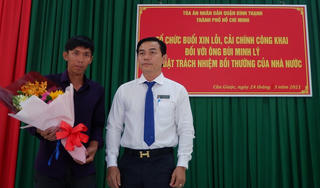 Công khai xin lỗi cựu Bí thư Chi đoàn ở tù oan tại Long An