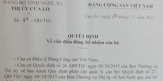 Tân Trưởng phòng nhận nhiệm vụ, nguyên trưởng phòng không bàn giao