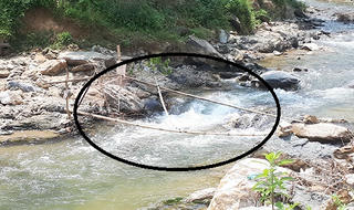 Quăng chài đụng... quả bom 50kg 