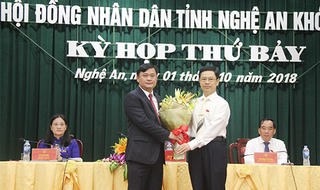 Nghệ An có tân Chủ tịch UBND tỉnh
