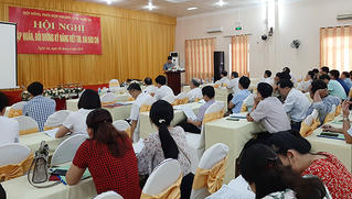 Tập huấn kỹ năng viết tin bài cho thành viên hội đồng phổ biến giáo dục pháp luật 