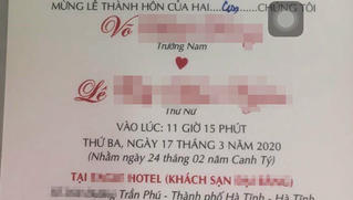 Hàng trăm người mang khẩu trang đi dự đám cưới con trai nguyên Giám đốc sở giữa đại dịch COVID-19