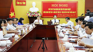 Hà Tĩnh tập trung thúc đẩy sản xuất kinh doanh, phục hồi kinh tế