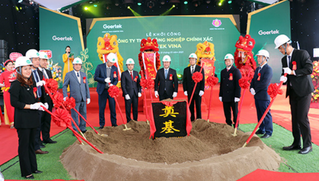 Khởi công nhà máy sản xuất, chế tạo các sản phẩm điện tử, phương tiện thiết bị mạng 100 triệu USD