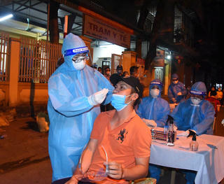 Nghệ An thêm 7 ca dương tính với SARS-CoV-2 trở về từ Bình Dương