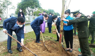 Nghệ An phát động 'Tết trồng cây đời đời nhớ ơn Bác Hồ' Xuân Nhâm Dần 2022