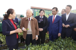 Tình cảm của Tổng Bí thư với người dân xứ Trà 