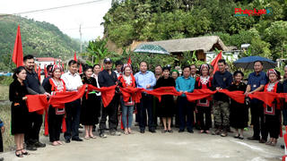 Xín Mần, Hà Giang: Khánh thành cầu Quảng Hạ