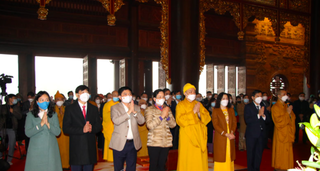 Chùa Tam Chúc tổ chức Lễ Khai Xuân, không tổ chức lễ hội 