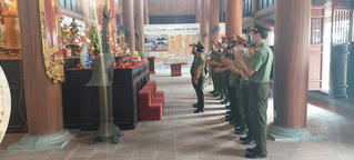 Công an tỉnh Hà Nam tổ chức nhiều hoạt động thiết thực kỷ niệm 132 năm Ngày sinh Chủ tịch Hồ Chí Minh