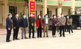 Thẩm định việc xây dựng xã nông thôn mới nâng cao tại huyện Yên Mô, Yên Khánh, Ninh Bình