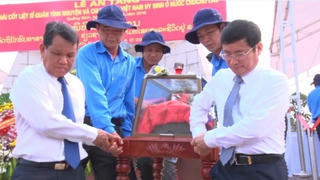 Đón 35 liệt sĩ trở về yên nghỉ trong lòng đất mẹ