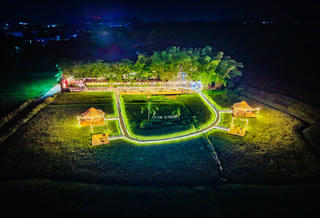 Cánh đồng lúa Jungle Boss Travelodge ở Quảng Bình khiến giới trẻ say đắm với thiên nhiên