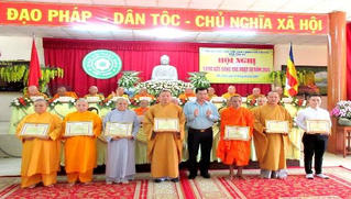 Năm 2020, Giáo hội Phật giáo Việt Nam TP Cần Thơ ủng hộ thực hiện công tác xã hội với hơn 35 tỷ đồng 