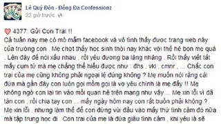Mẹ “cao thủ” dùng tài khoản ảo “cưa” con trai