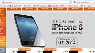 Sôi động dịch vụ “đặt gạch” iPhone 6 tại Việt Nam