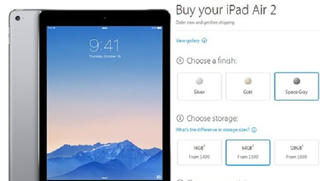iPad Air 2 và iPad mini 3 bắt đầu cho đặt mua trước