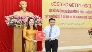 Thủ tướng phê chuẩn kết quả bầu Phó Chủ tịch UBND tỉnh Quảng Ninh