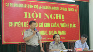 THADS Nghệ An gỡ khó để đẩy nhanh tiến độ giải quyết án tín dụng, ngân hàng