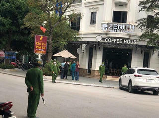 Nổ súng tại quán cà phê, một giám đốc bị thương