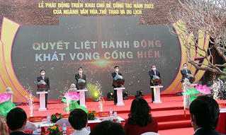 Nghệ An phát động "Xây dựng môi trường văn hóa cơ sở và công tác tổ chức cán bộ"