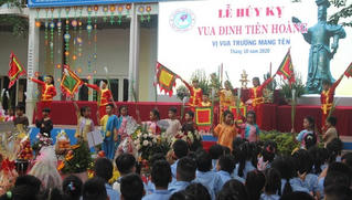 Cách học lịch sử độc đáo của một trường tiểu học tại TP HCM