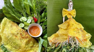 Tác giả bộ sưu tập váy từ món ăn miền Tây được trao kỉ lục 