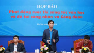 Phát động cuộc thi sáng tác văn học về đề tài công nhân, công đoàn với tổng giải thưởng gần 2,5 tỉ đồng