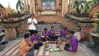 Nhạc trống lớn của người Khmer ở Cà Mau được công nhận di sản cấp quốc gia