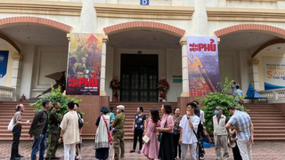 Vì sao có yêu cầu tạm dừng triển lãm hội họa Điện Biên Phủ?