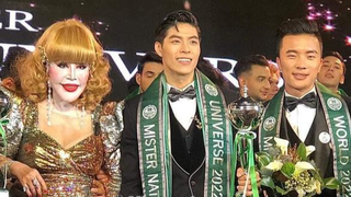 Ngô Hoàng Phi Việt được trao giải cao nhất tại Nam vương hoàn vũ 2022