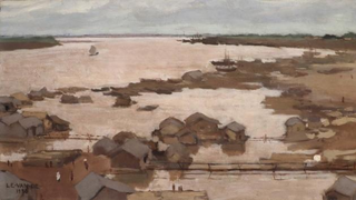 Tranh 'Đôi bờ sông Hồng' được bán lên đến 220 nghìn euro