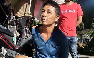 Khống chế đối tượng ném gạch vào mặt một chiến sĩ công an