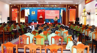 Bạc Liêu đẩy mạnh công tác truyền thông chính sách về an ninh trật tự