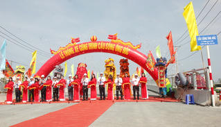 Cầu sông Ông Đốc tạo động lực thúc đẩy phát triển kinh tế của Cà Mau 