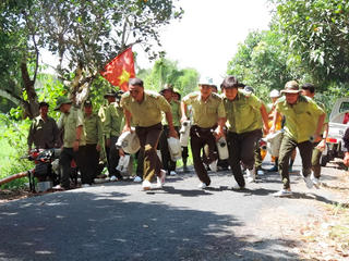 Phòng chống cháy rừng cho Vườn Quốc gia U Minh Hạ 